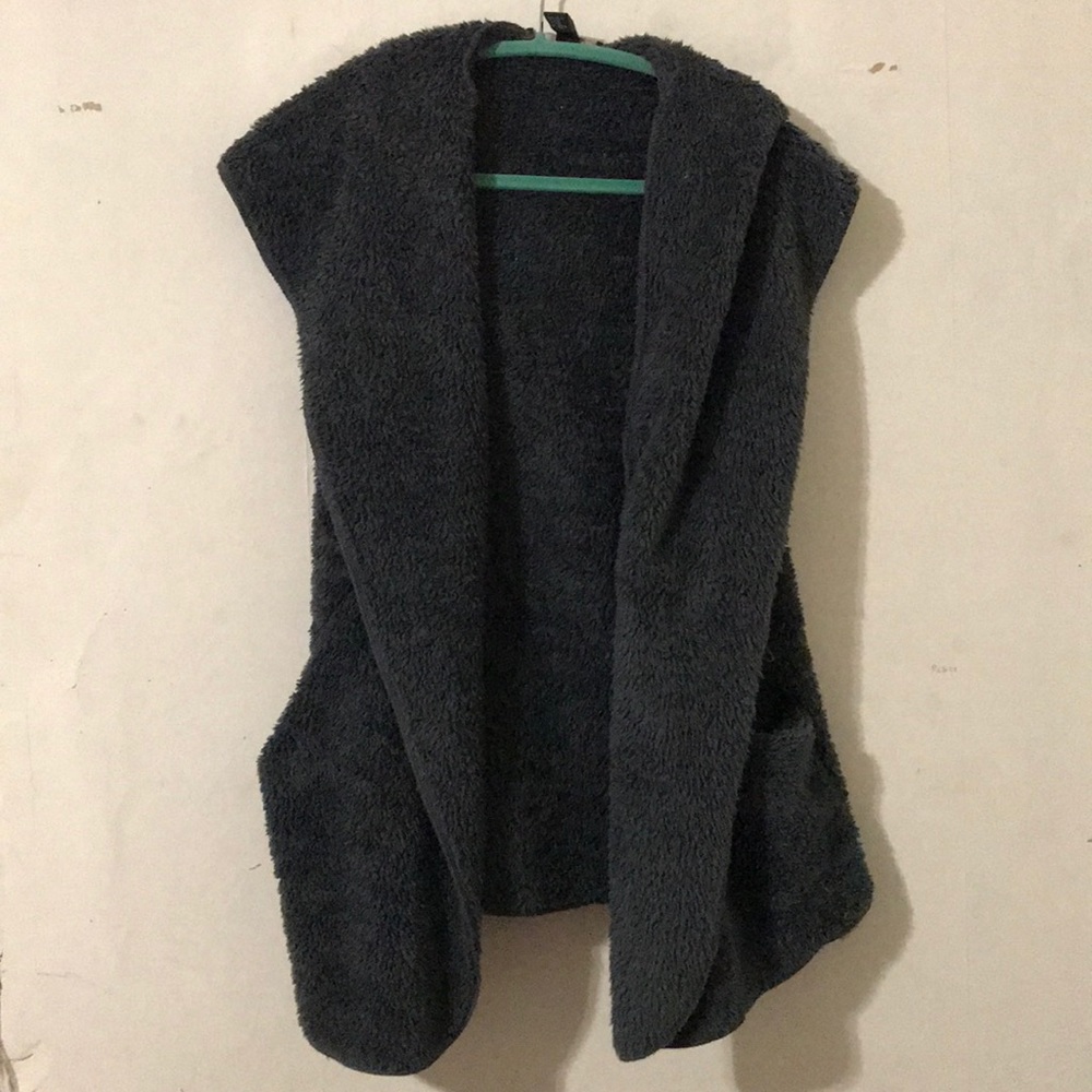 Grey sweater vest